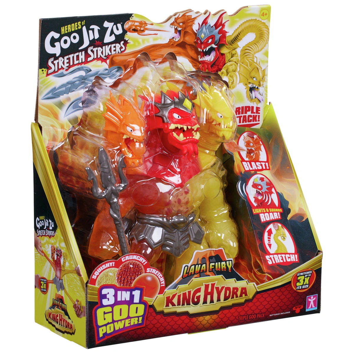 Heroes of Goo Jit Zu Lava Fury King Hydra