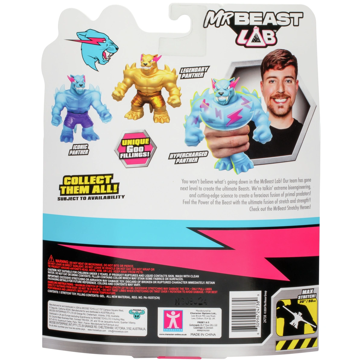 MrBeast Lab Stretchy Squishy Legendary Panther