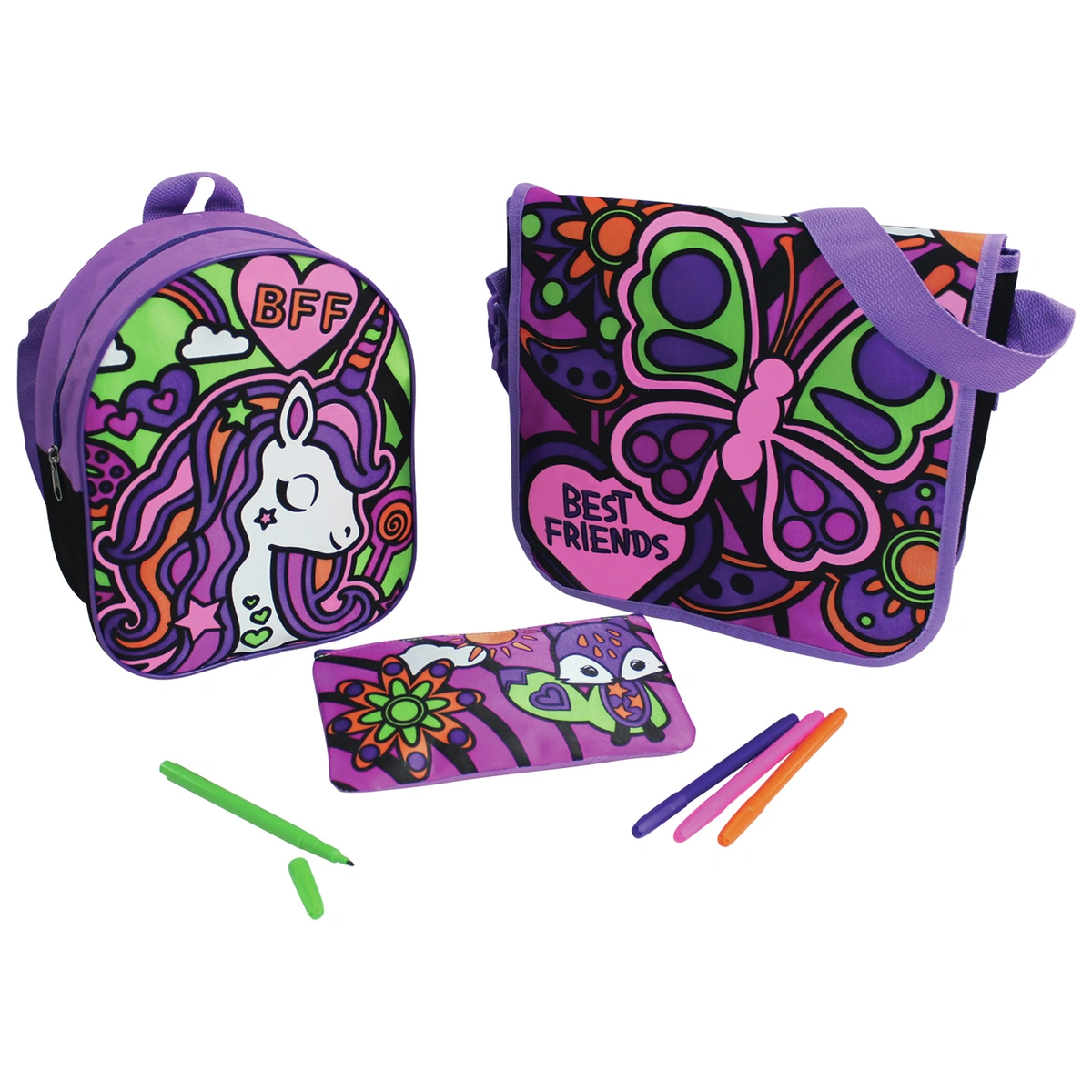 Chad Valley Be U Design Your Own Bag Set