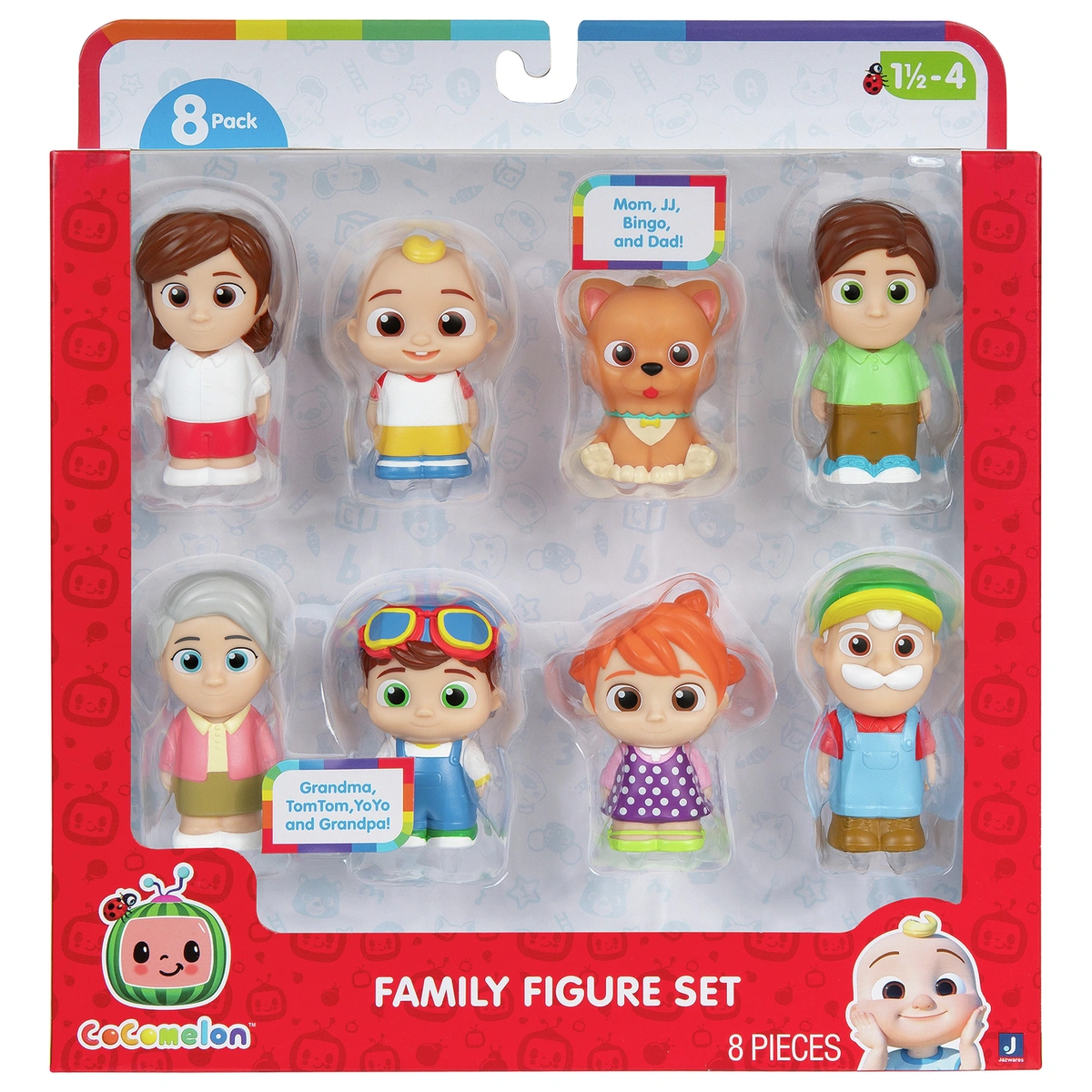 Cocomelon 8 Figure Pack Set