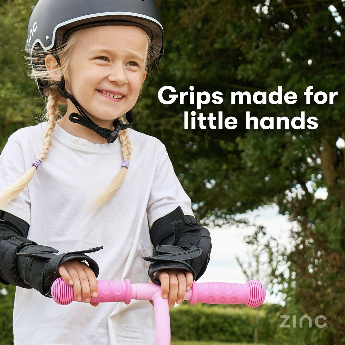 Zinc My First 3-in-1 Kids Light Up 3 Wheel Scooter - Pink