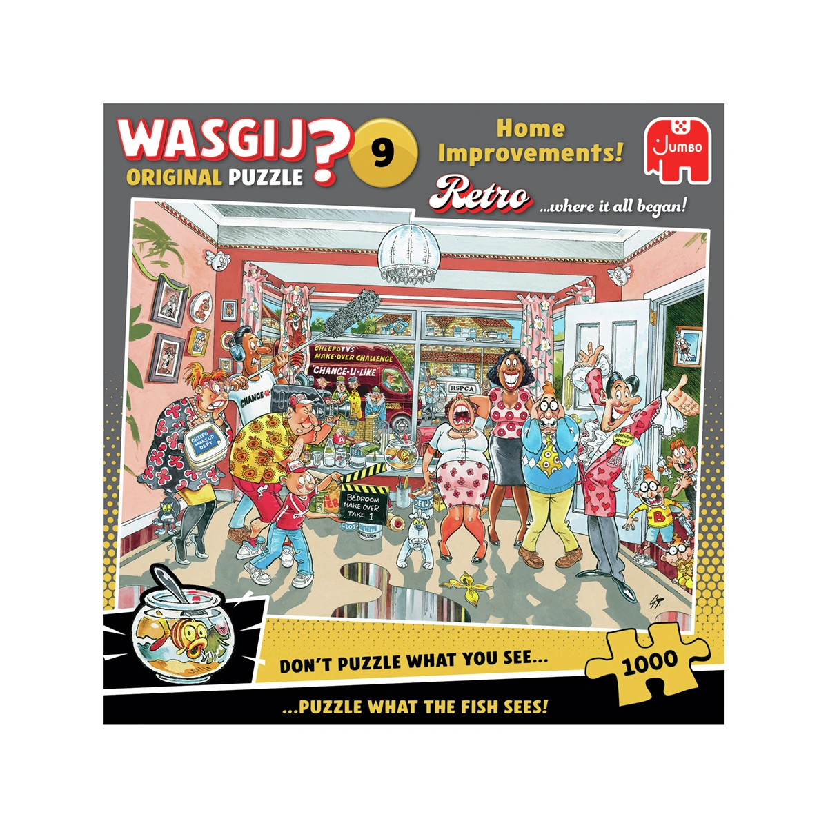 Wasgij Retro Original 9 Home Improvements Puzzle