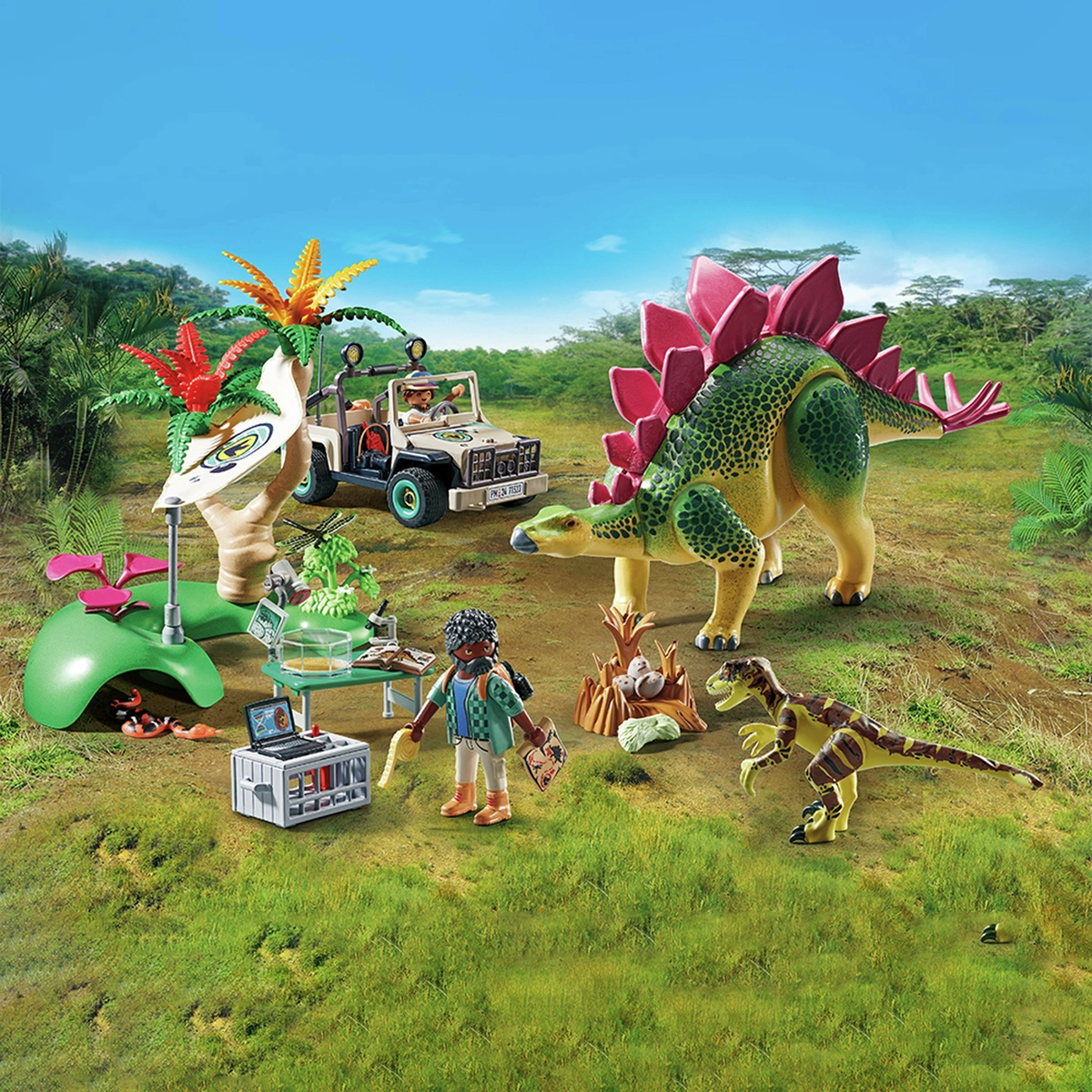 Playmobil Dino Research Camp With Dinos