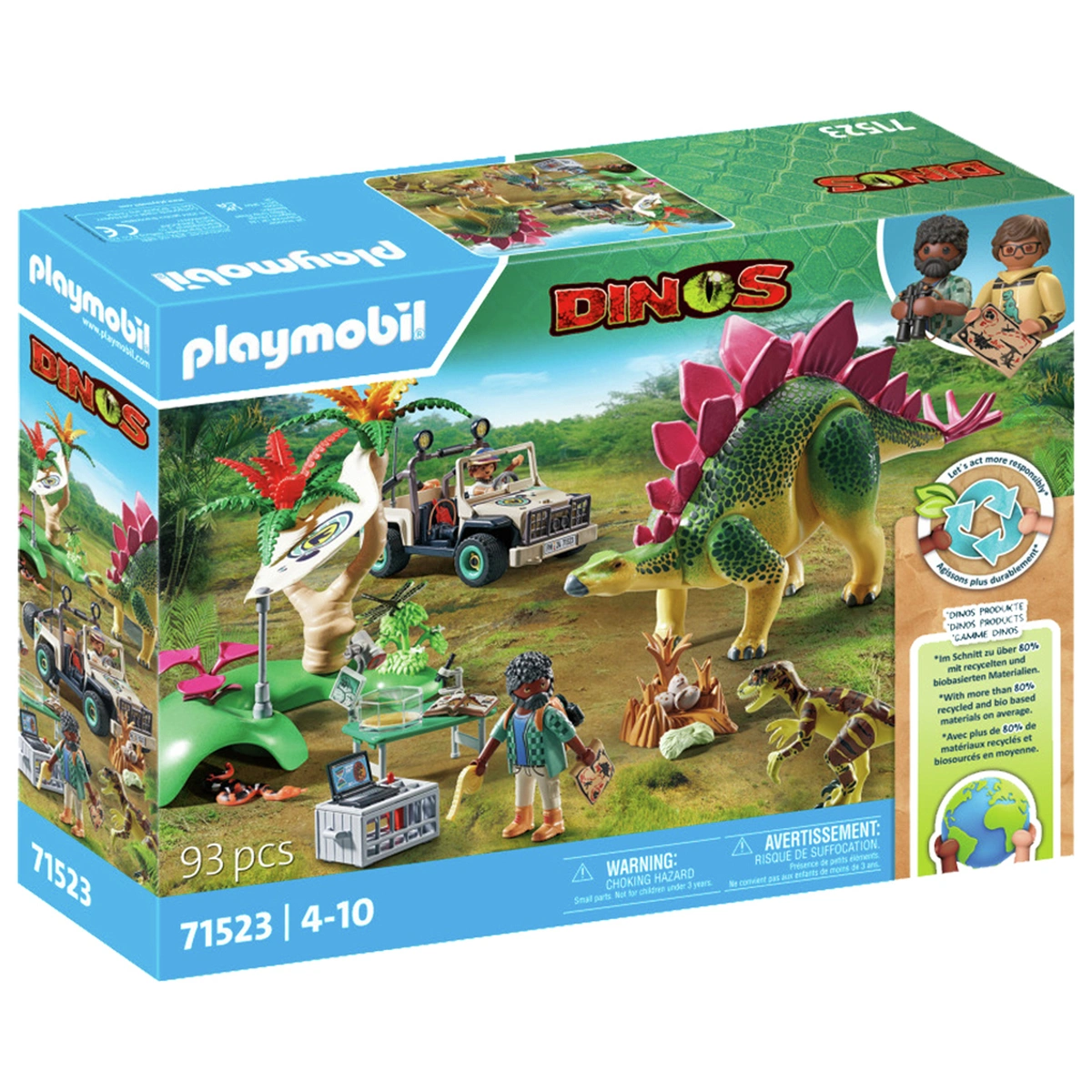 Playmobil Dino Research Camp With Dinos