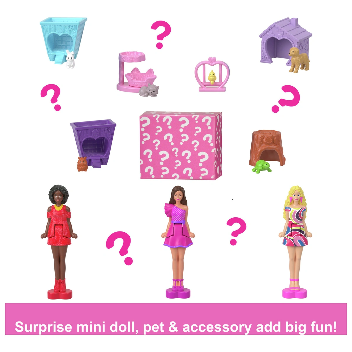 Mini BarbieLand Dreamhouse & Doll Playset