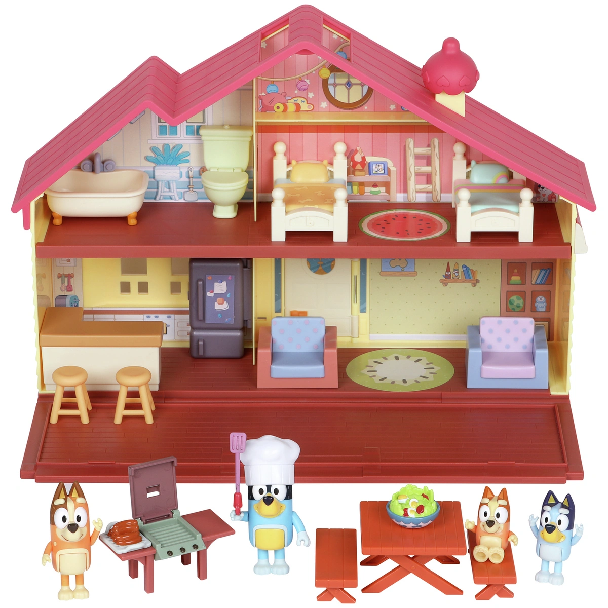 Bluey Mega Bundle Home, BBQ And Family Playset