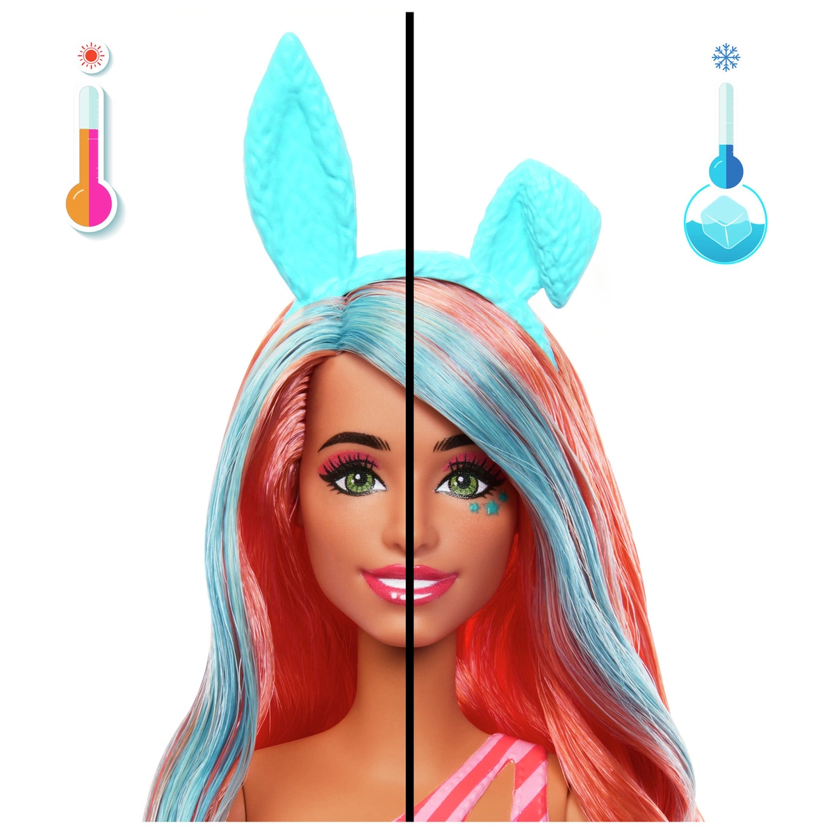 Barbie Pop Reveal Shakes Scented Bright Bunny Doll - 32cm