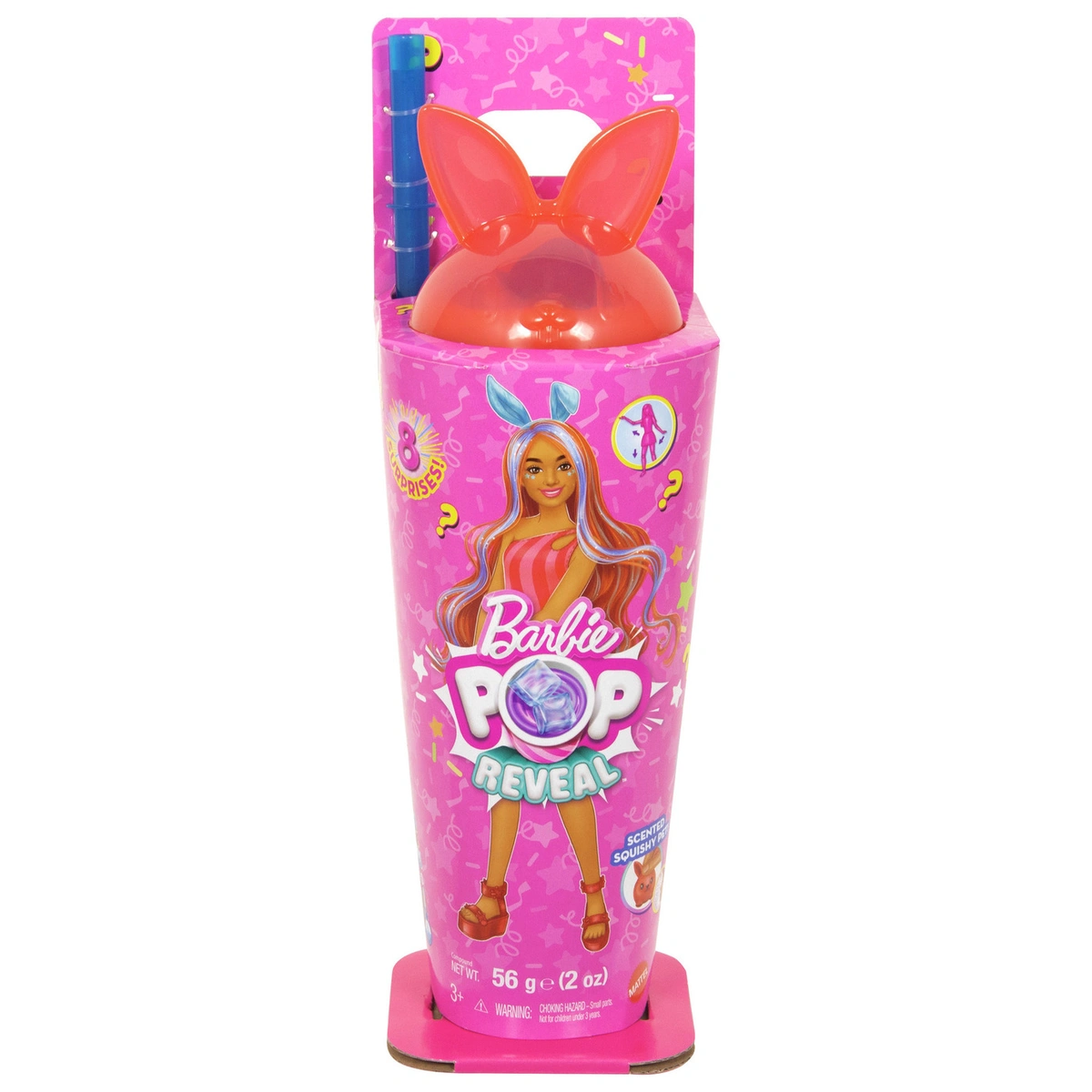 Barbie Pop Reveal Shakes Scented Bright Bunny Doll - 32cm