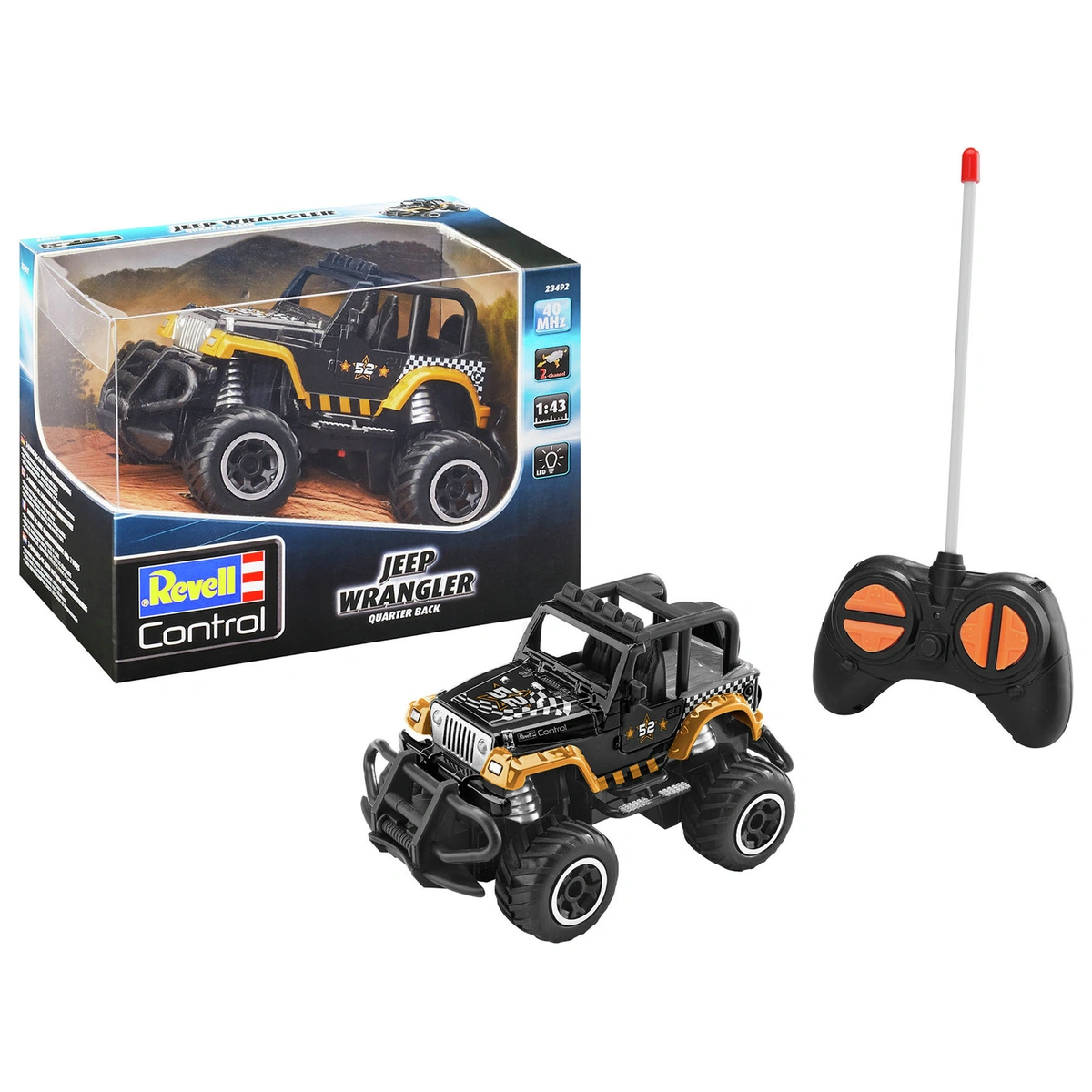 Revell 1:43 Quarter Jeep Wrangler