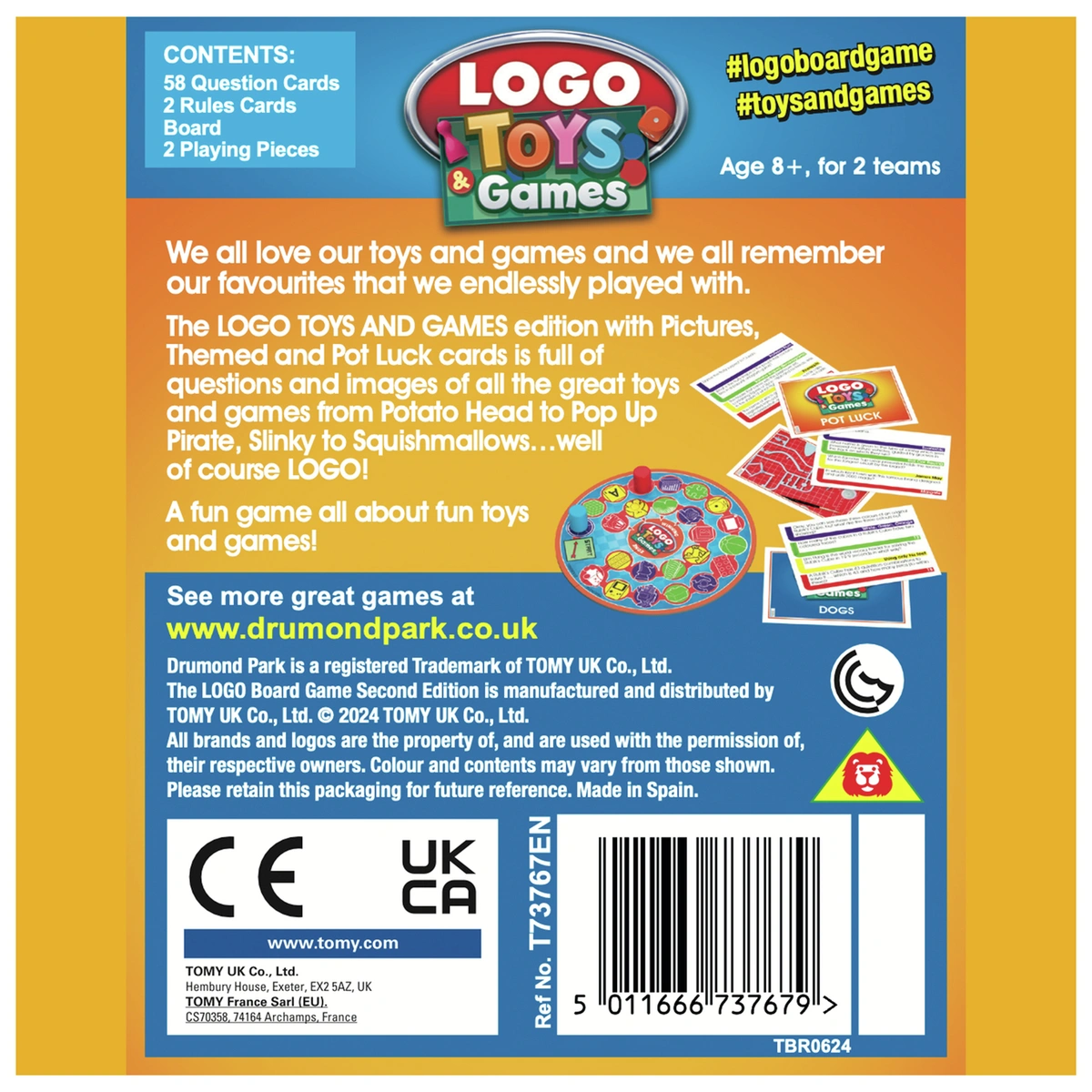 Drumond Park Logo Card Game