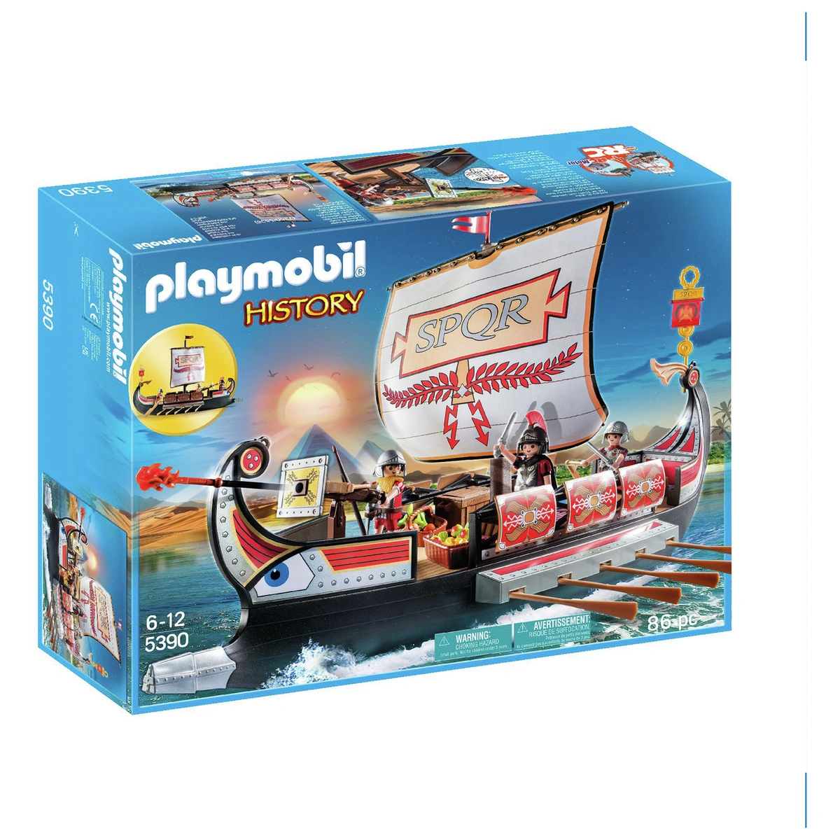Playmobil History Roman Warrior's Ship