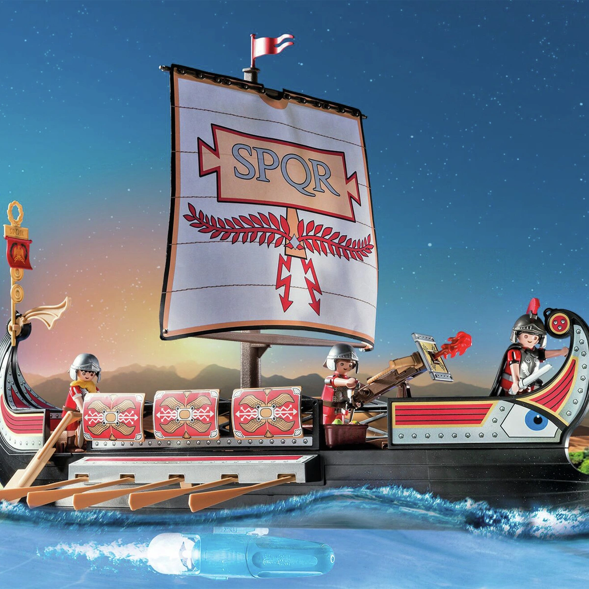 Playmobil History Roman Warrior's Ship