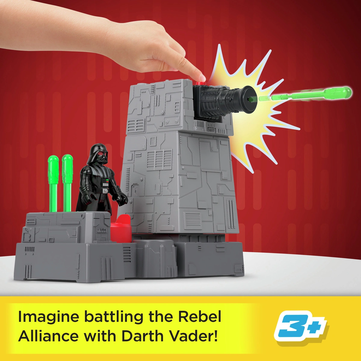 Imaginext Star Wars Cannon & Darth Vader Diecast Toy