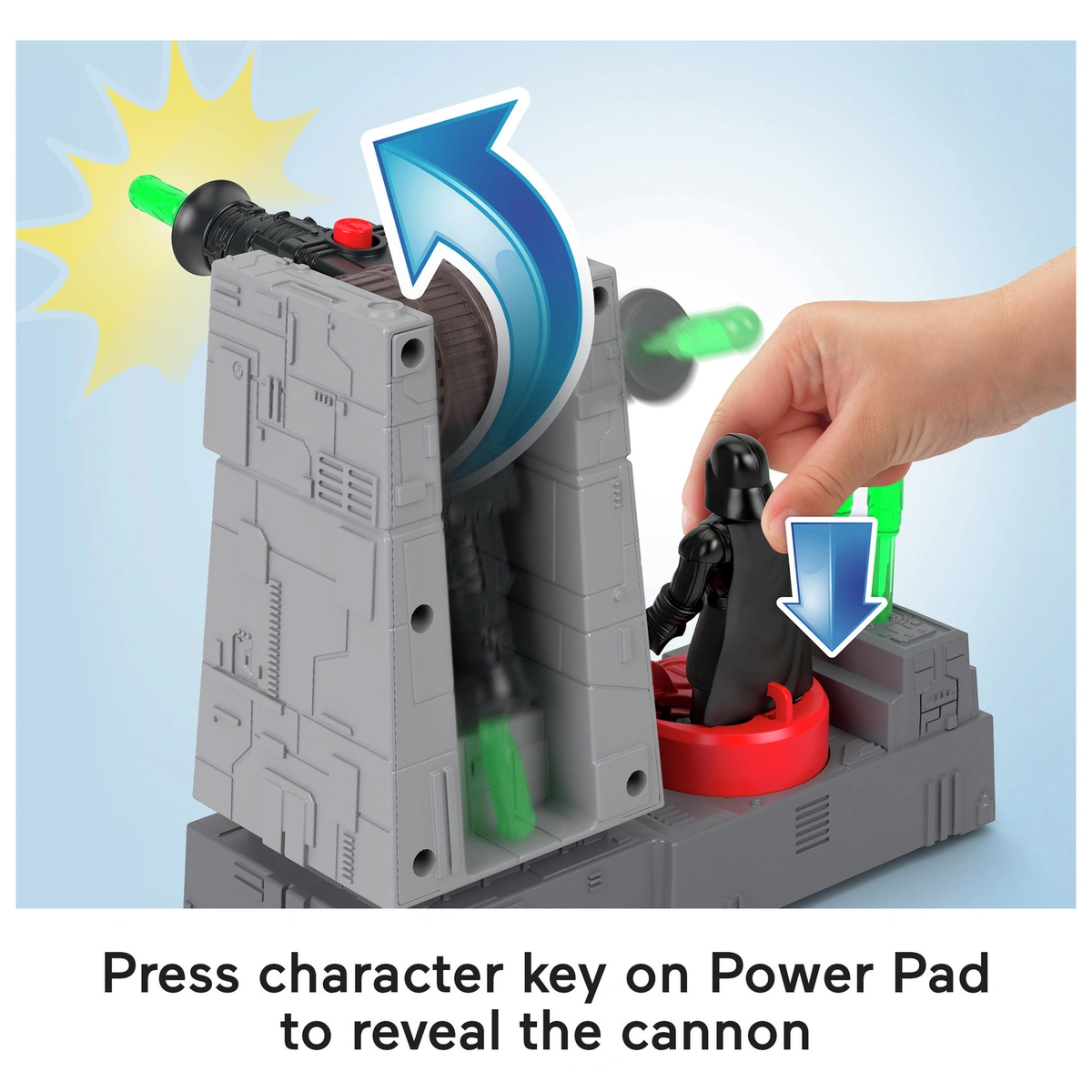 Imaginext Star Wars Cannon & Darth Vader Diecast Toy