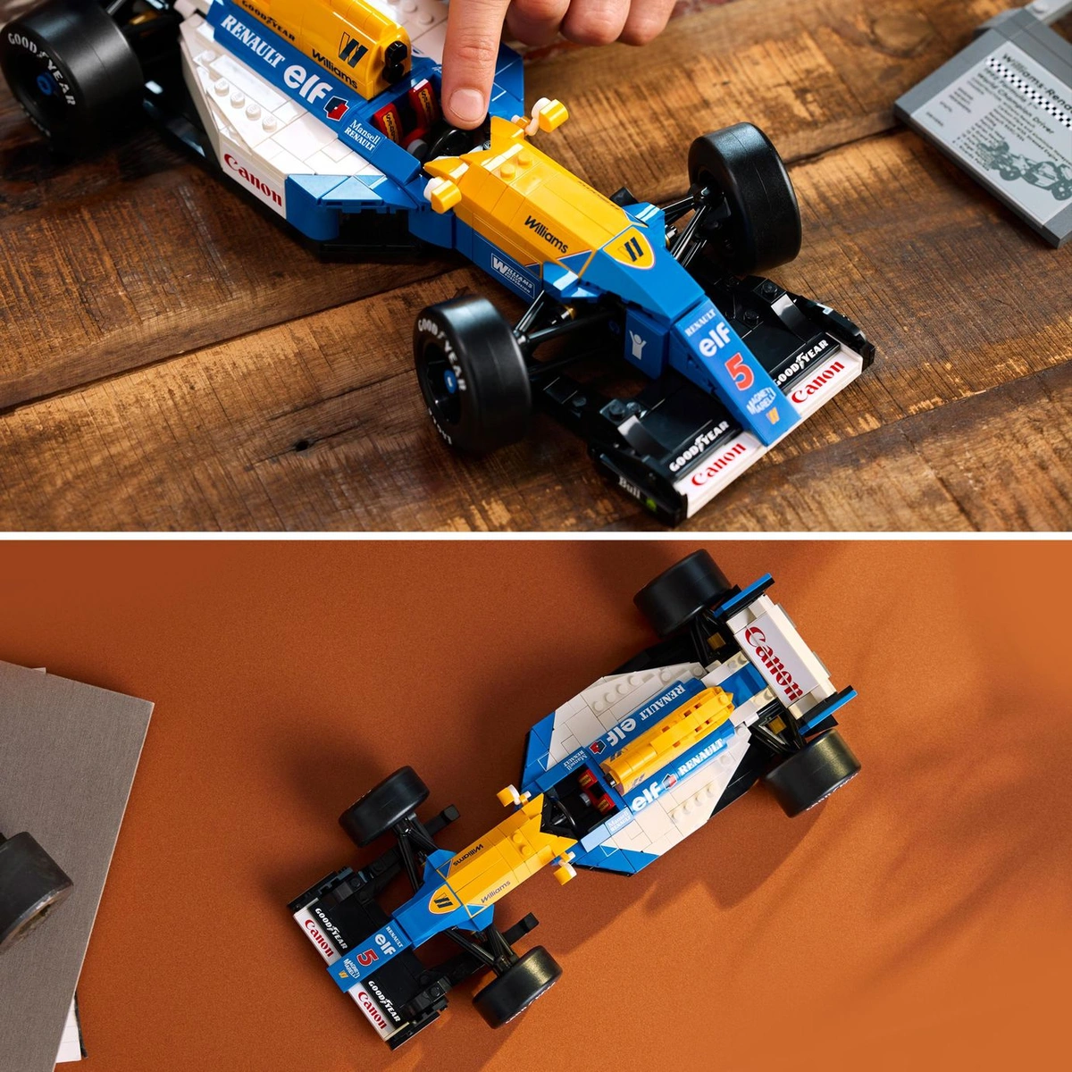 LEGO Icons Williams Racing FW14B & Nigel Mansell Set 10353