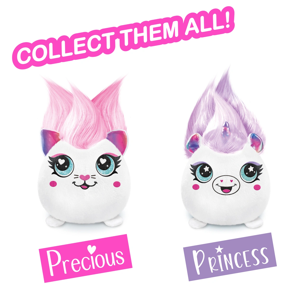 Airbrush Plush Hairrific Squish Pal