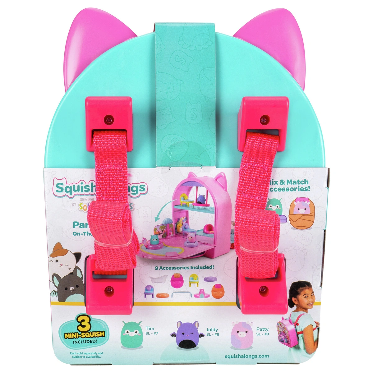 Squish-a-longs Party Pack On-the-Go Playset