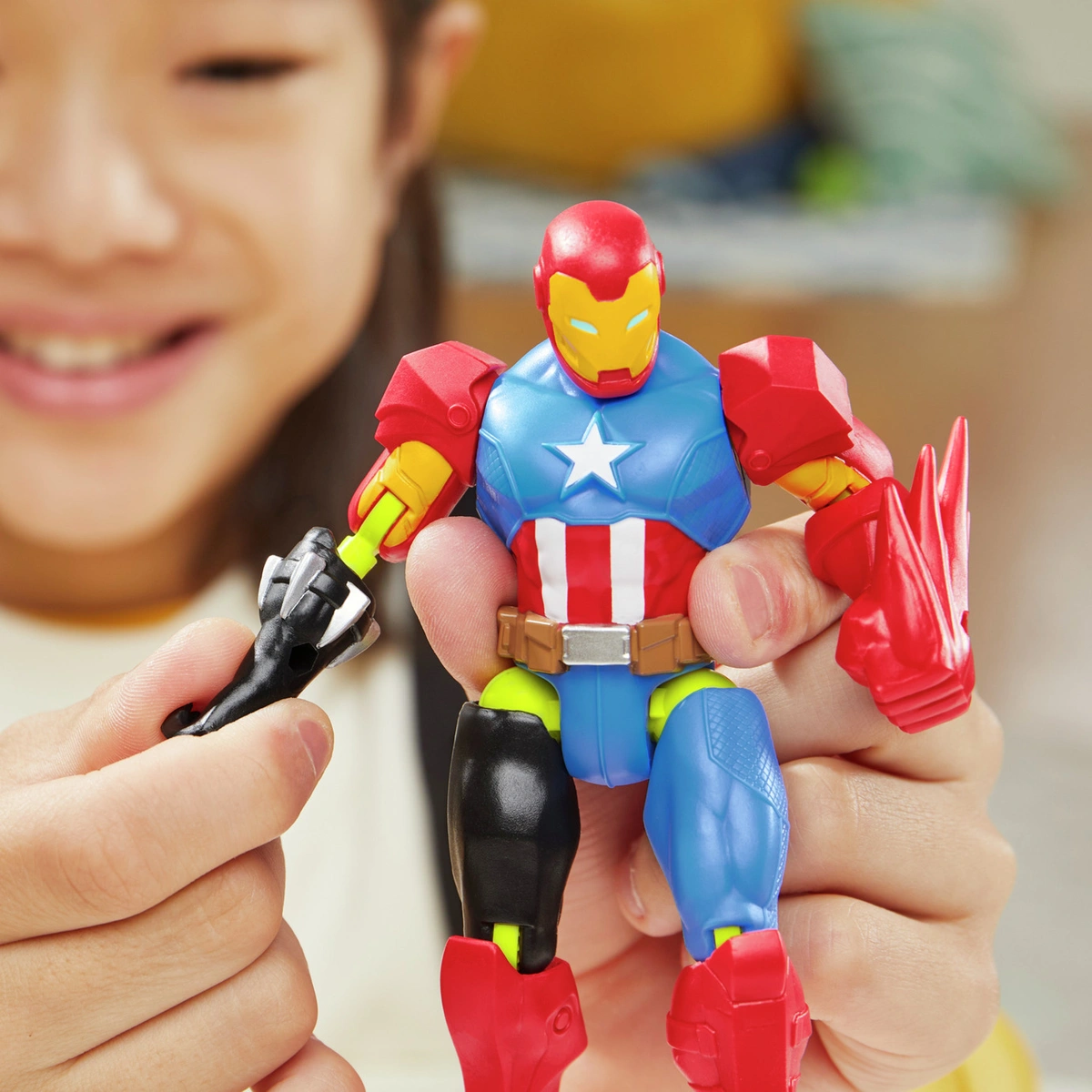 Mixmashers Marvel Iron-Man Deluxe Figure