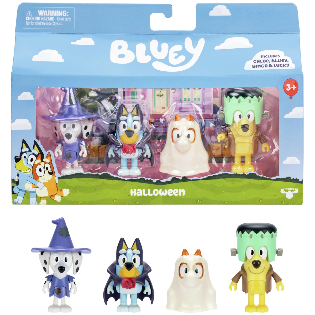 Bluey S11 Figure 4 Pack Costume Party