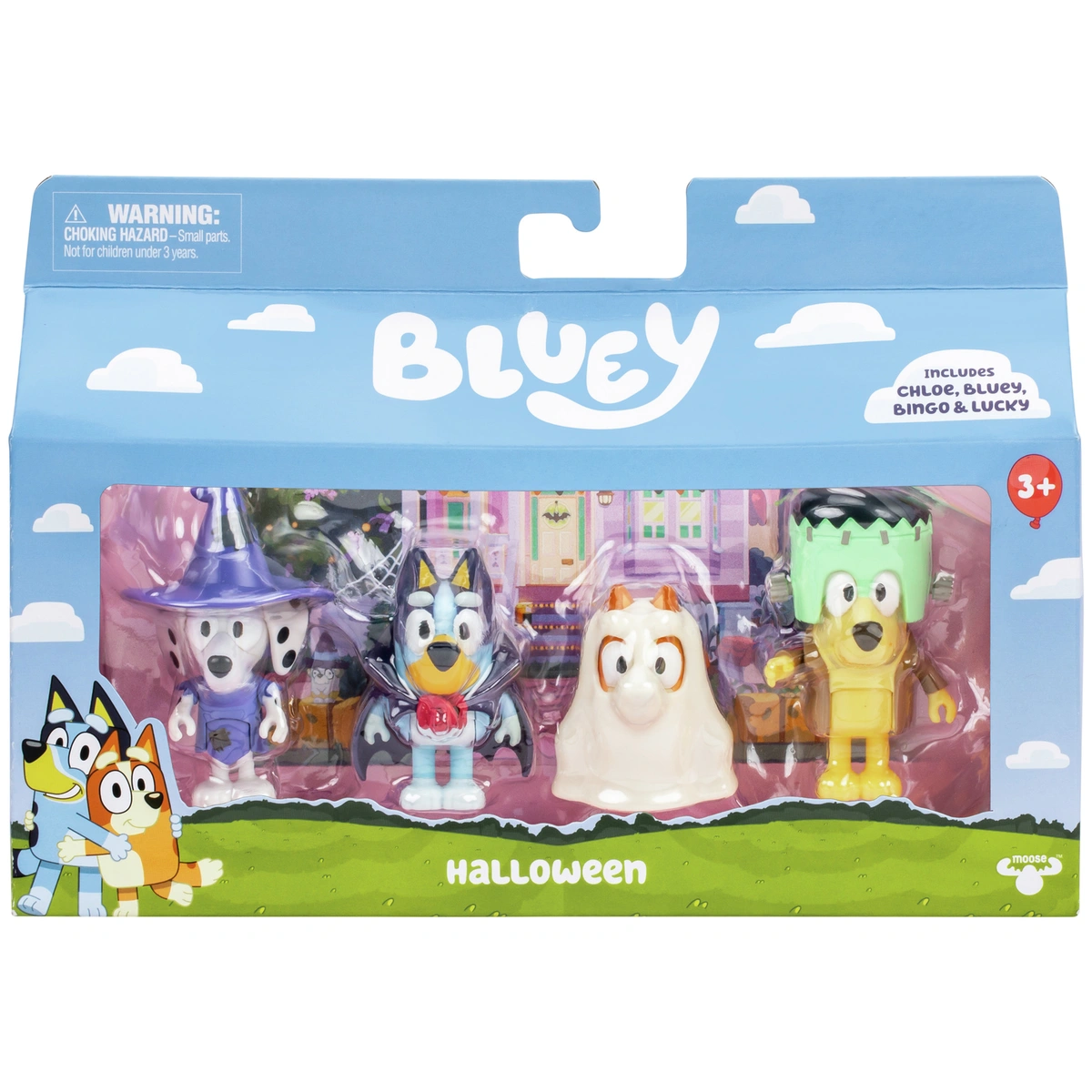 Bluey S11 Figure 4 Pack Costume Party