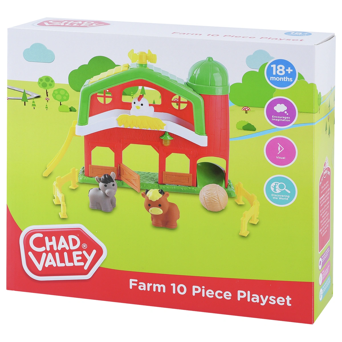 Chad Valley 10 Piece Farm Playset
