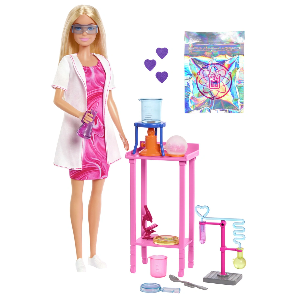Barbie Scientist Doll Playset with Doll & Accessories -32cm
