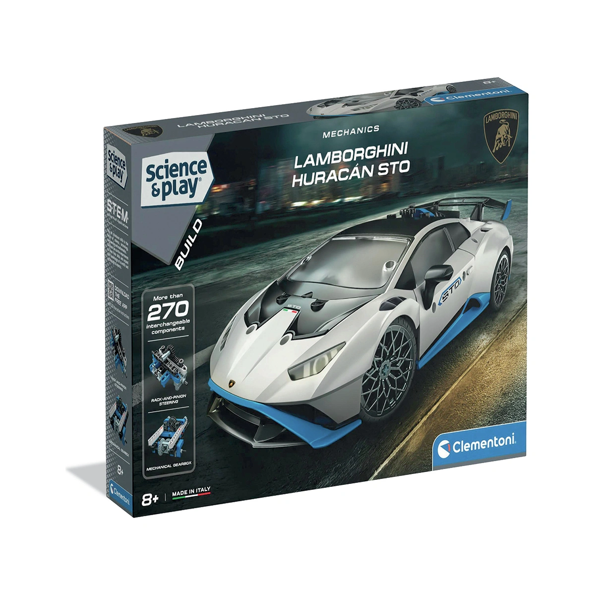 Clementoni Science Museum Mechanics Lamborghini Car Model