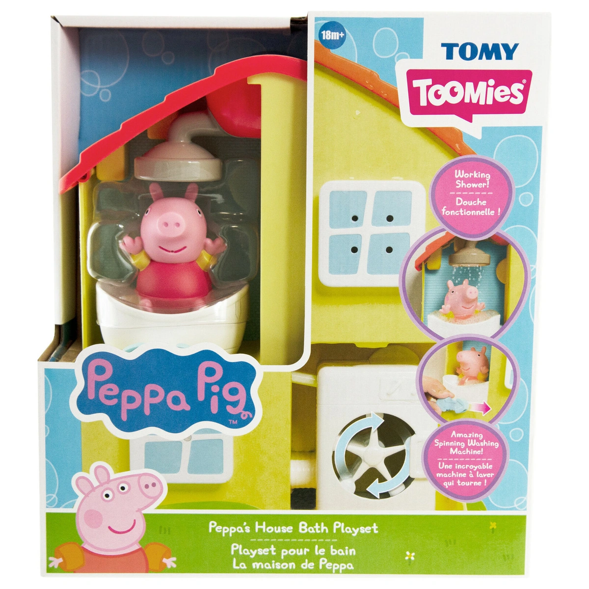 Peppa Pig Tomy House Bath Playset