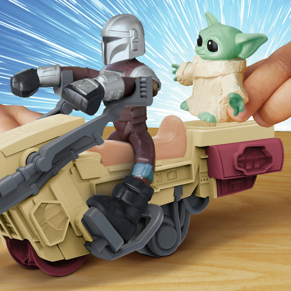 Play-Doh Mandalorian & Grogu Speeder Playset