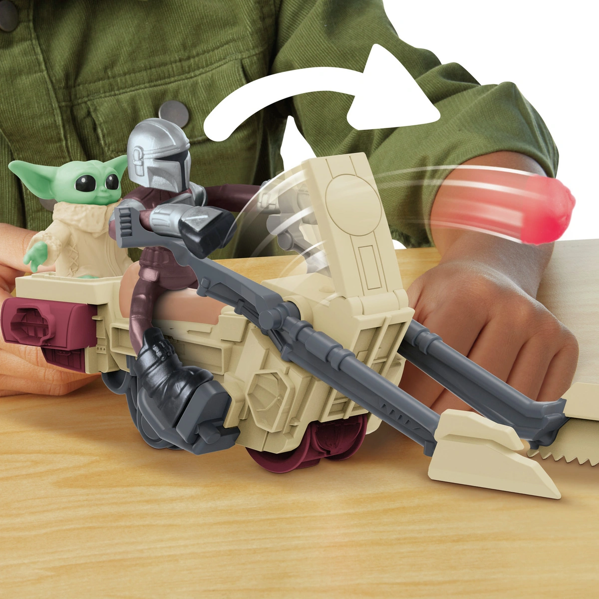 Play-Doh Mandalorian & Grogu Speeder Playset