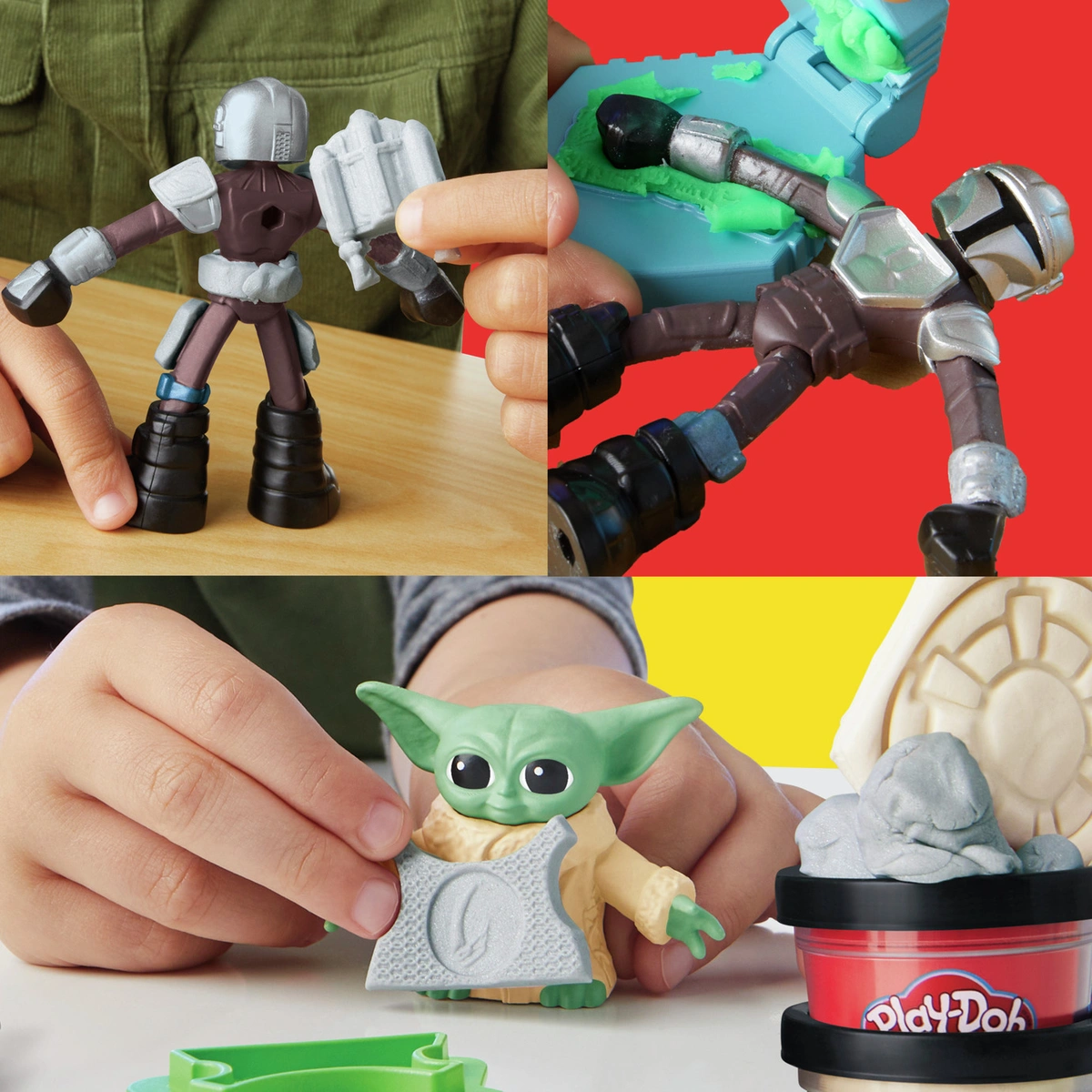 Play-Doh Mandalorian & Grogu Speeder Playset