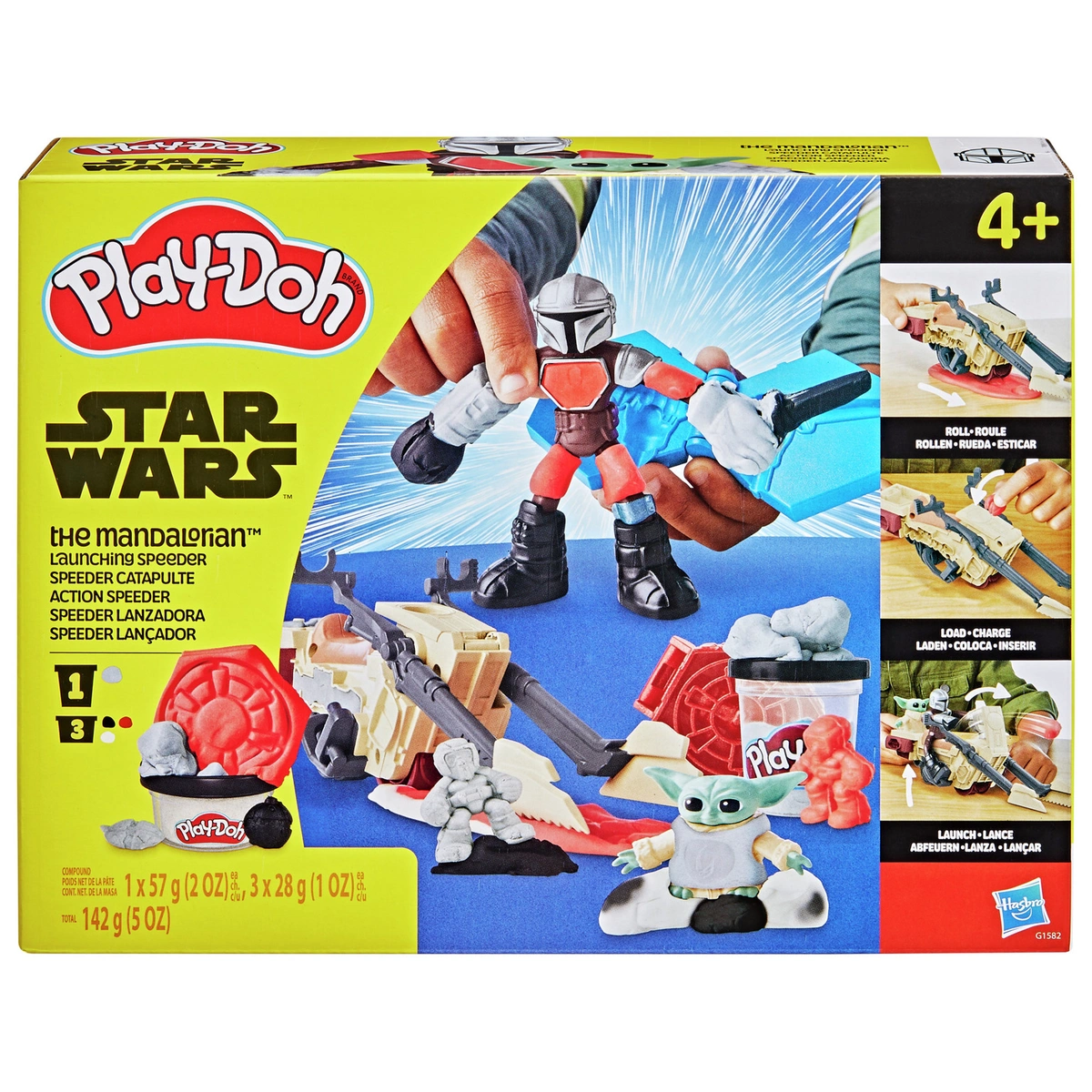 Play-Doh Mandalorian & Grogu Speeder Playset
