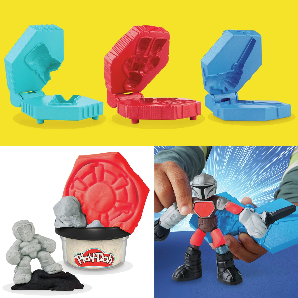 Play-Doh Mandalorian & Grogu Speeder Playset