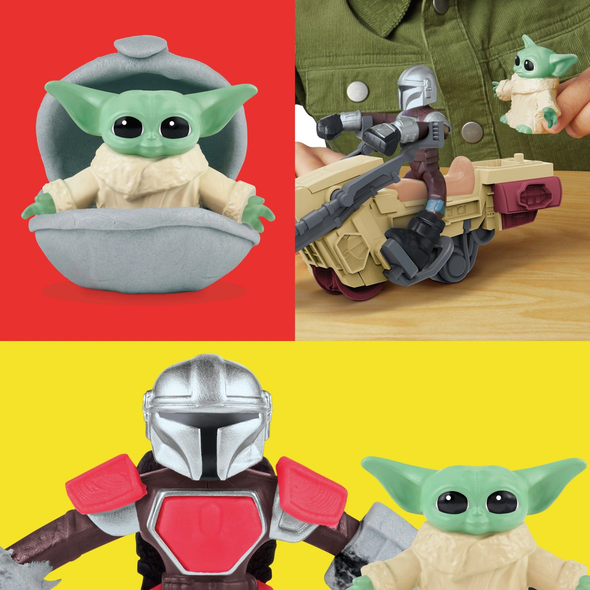 Play-Doh Mandalorian & Grogu Speeder Playset