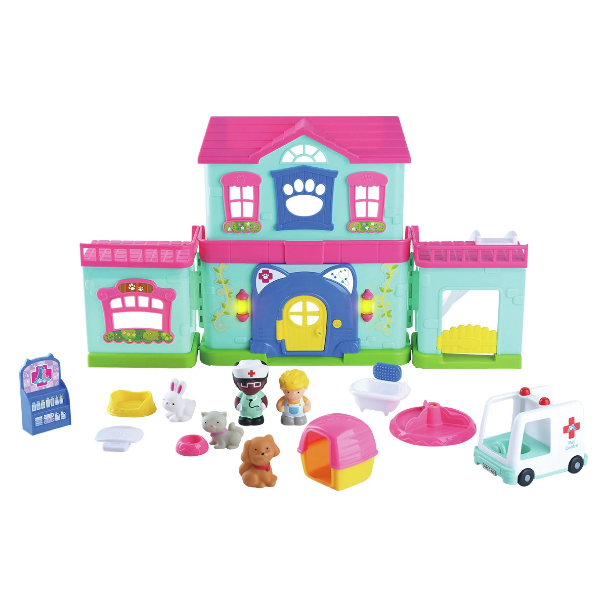 Chad Valley Vet Clinic – 16 Piece Playset