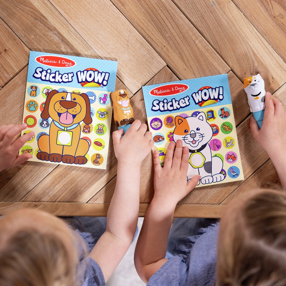 Melissa & Doug Sticker WOW Dog & Cat Bundle