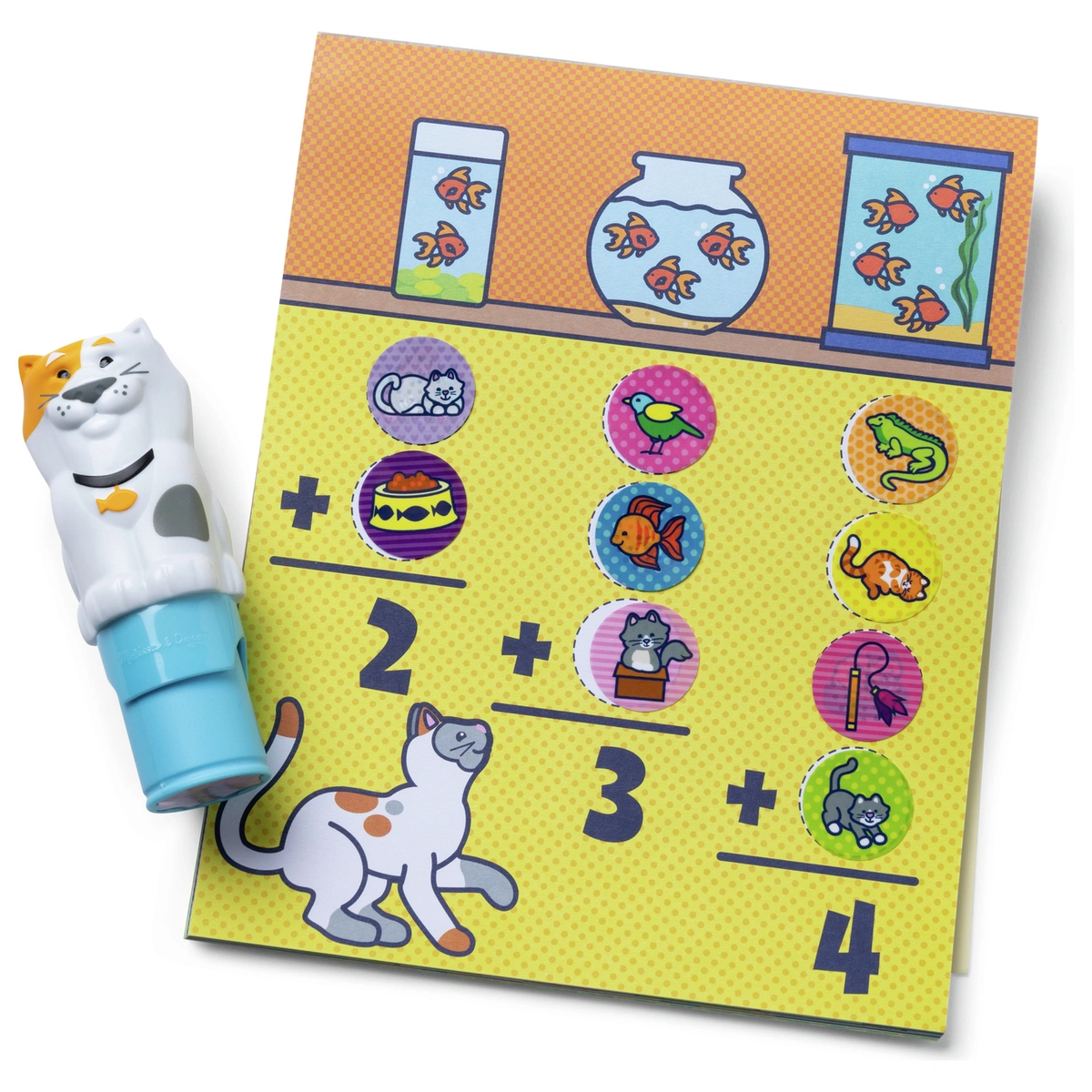 Melissa & Doug Sticker WOW Dog & Cat Bundle