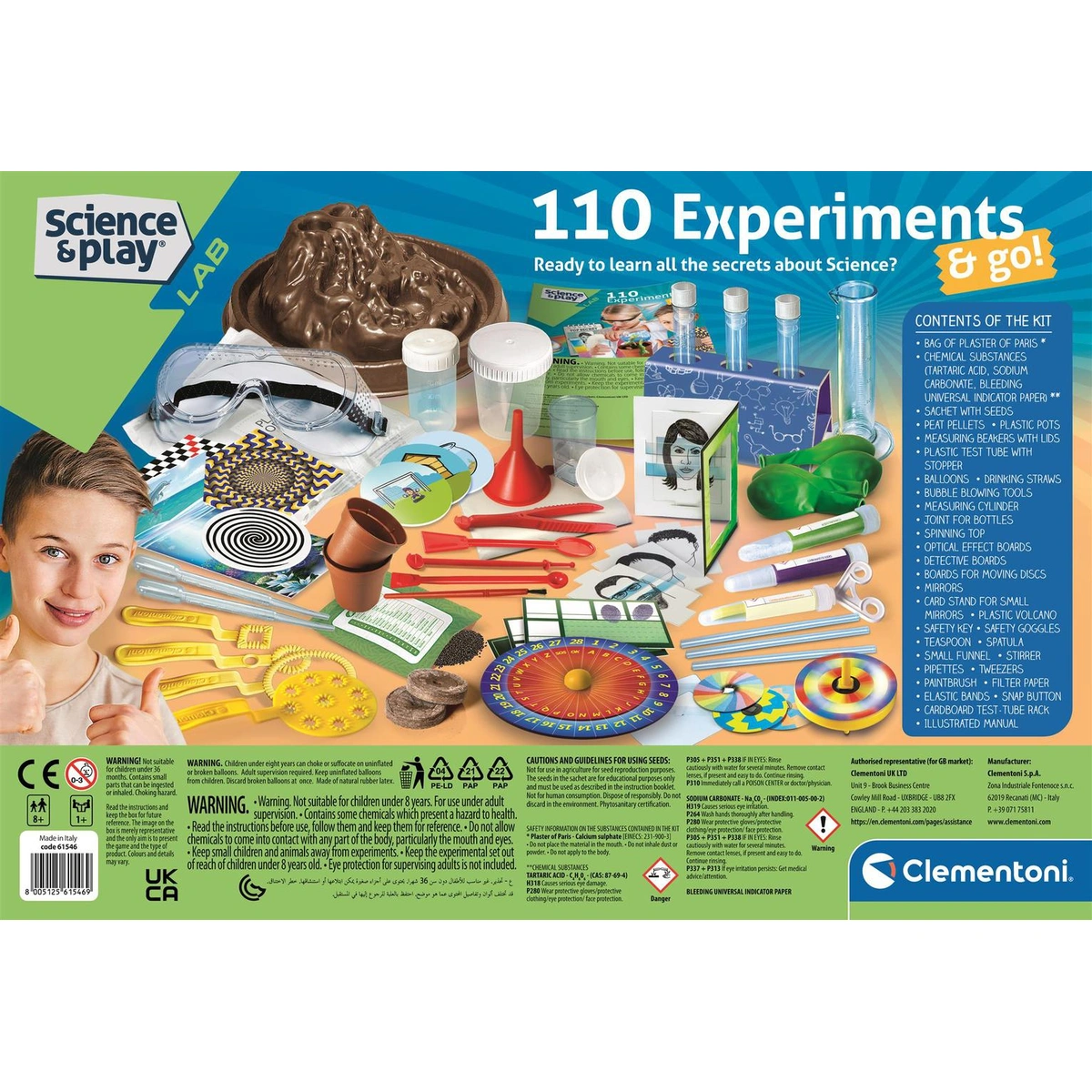 Science and Play Lab 110 Experiments And Go