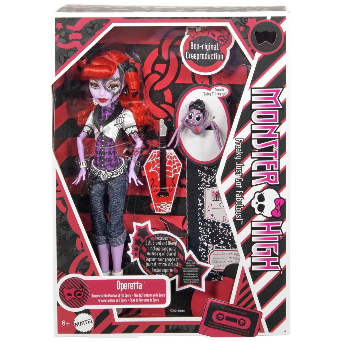 Monster High Booriginal Creeproduction Operetta Fashion Doll