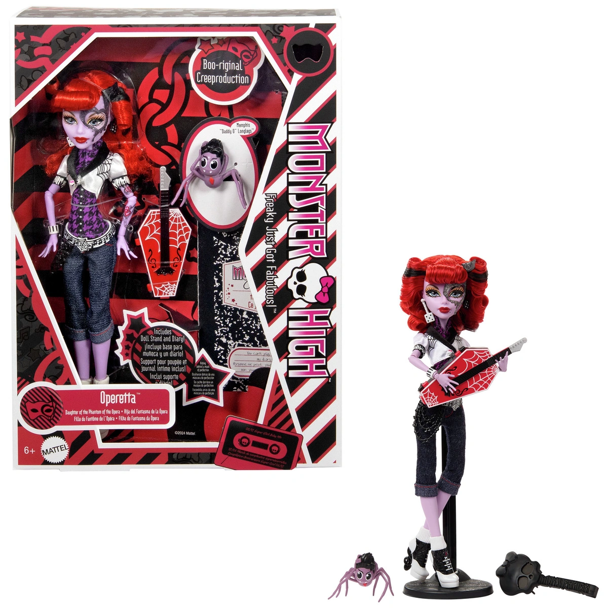 Monster High Booriginal Creeproduction Operetta Fashion Doll