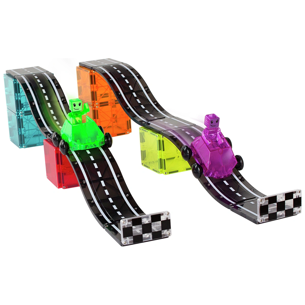 Magna-Tiles Downhill Duo 40 Piece Set