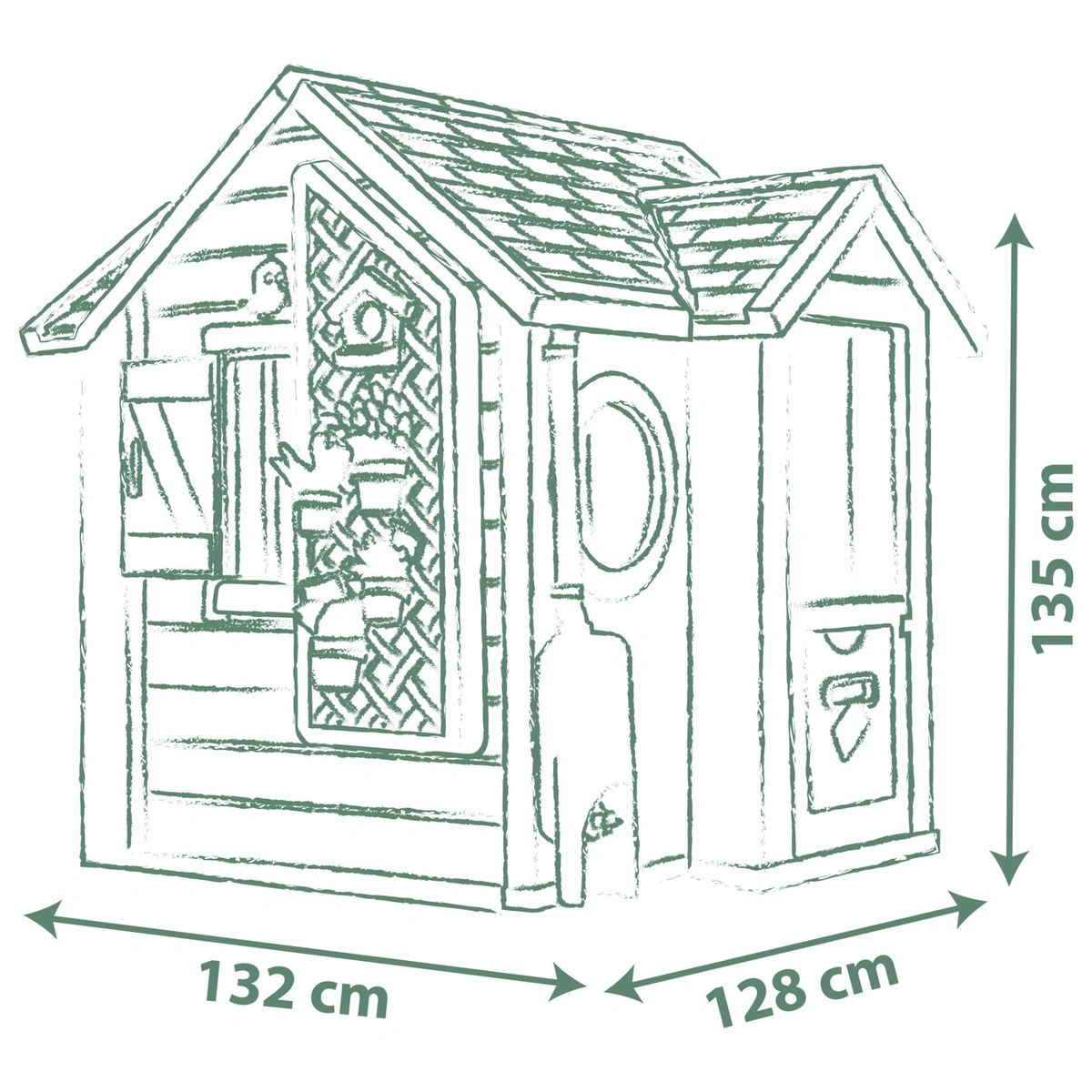 Smoby Life Garden House