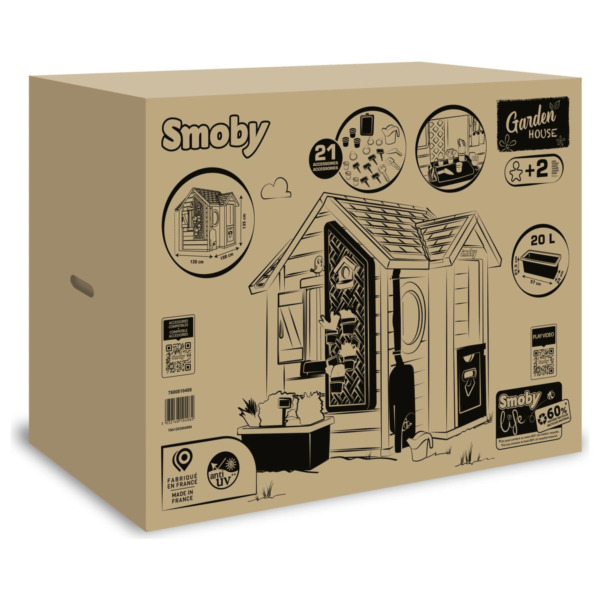 Smoby Life Garden House