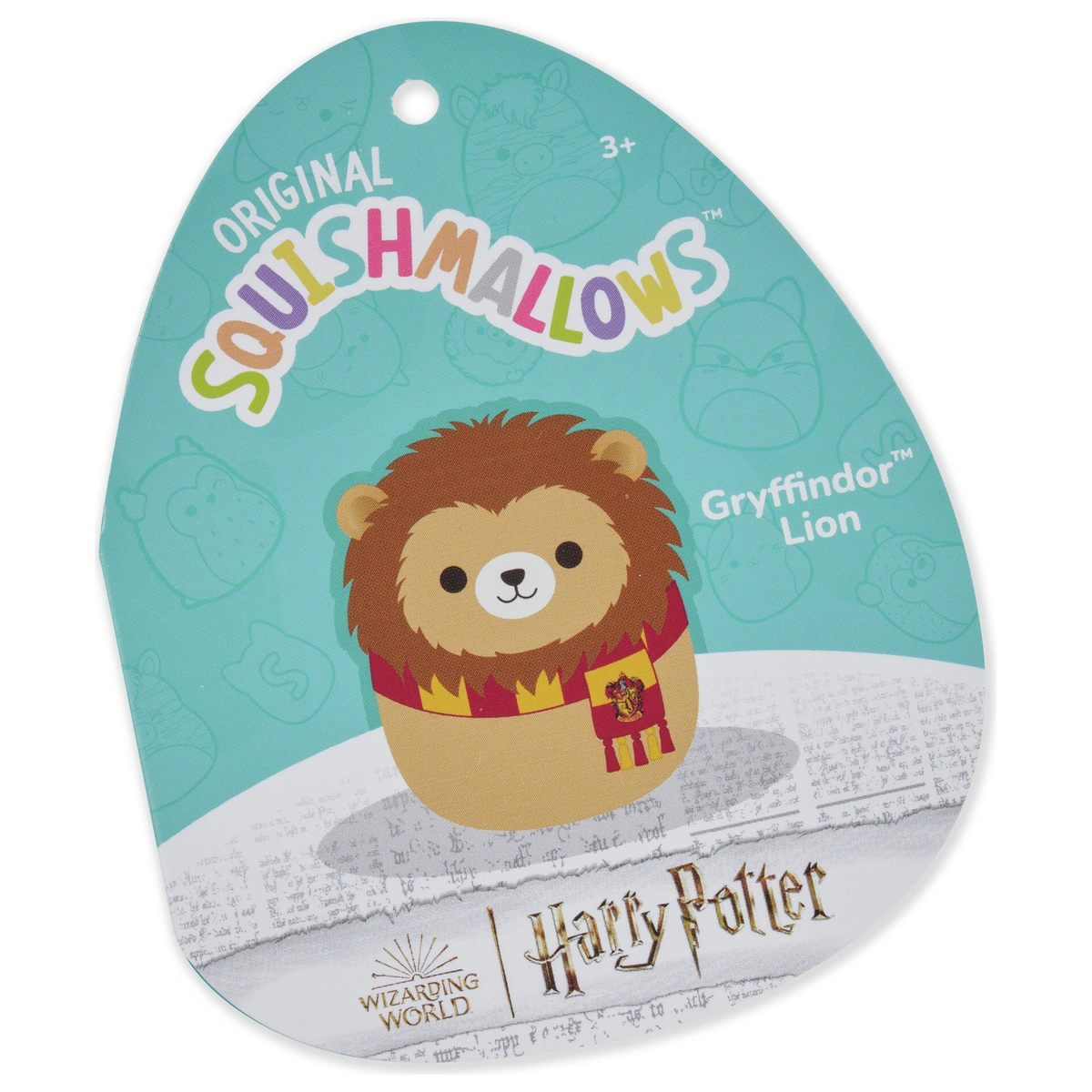 Squishmallows Harry Potter Gryffindor Lion 8" Plush