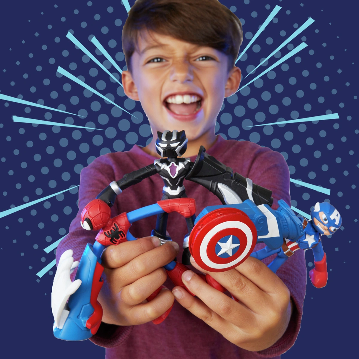 Play-Doh Captain America Motor Slicer