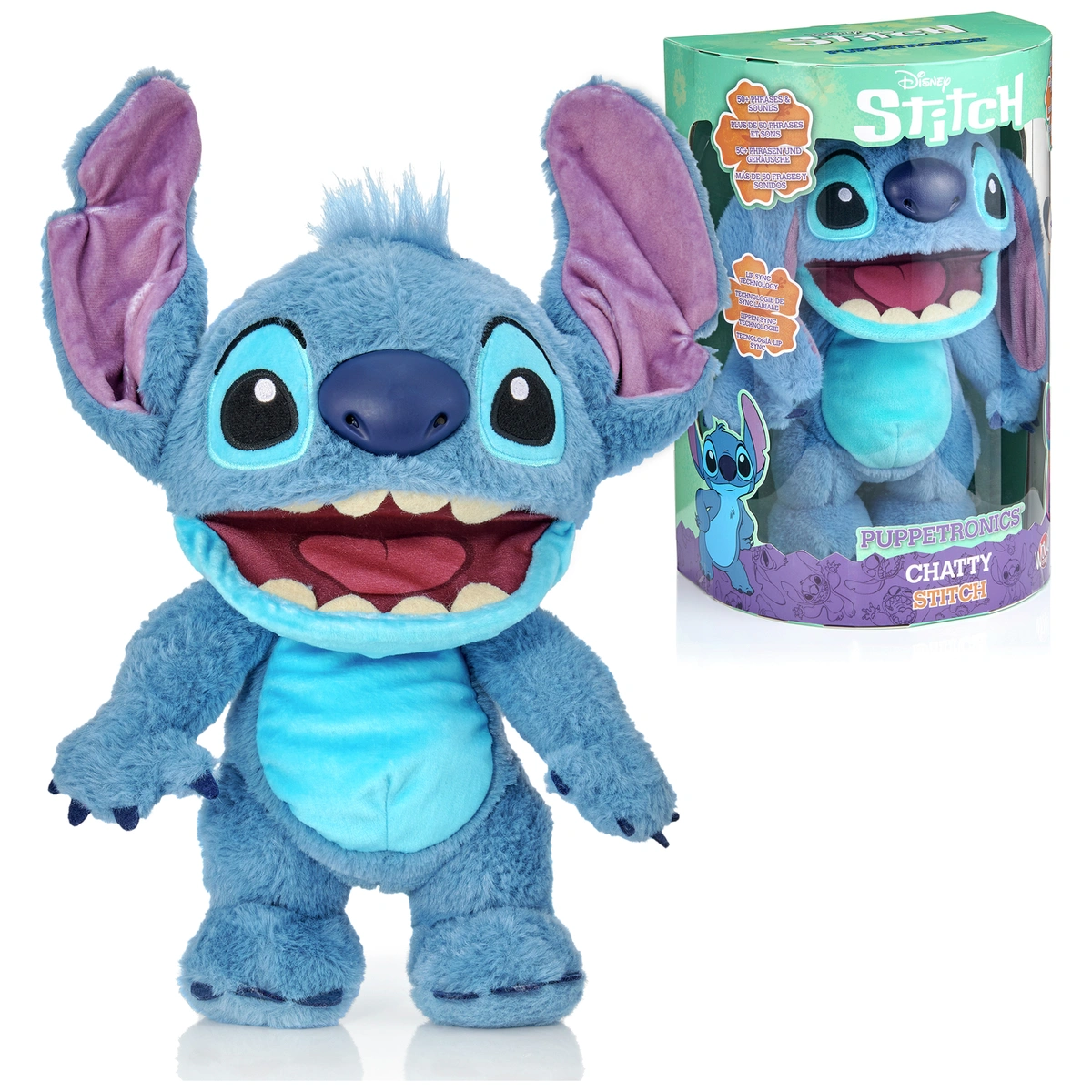 Disney Chatty Stitch Deluxe Puppetronic