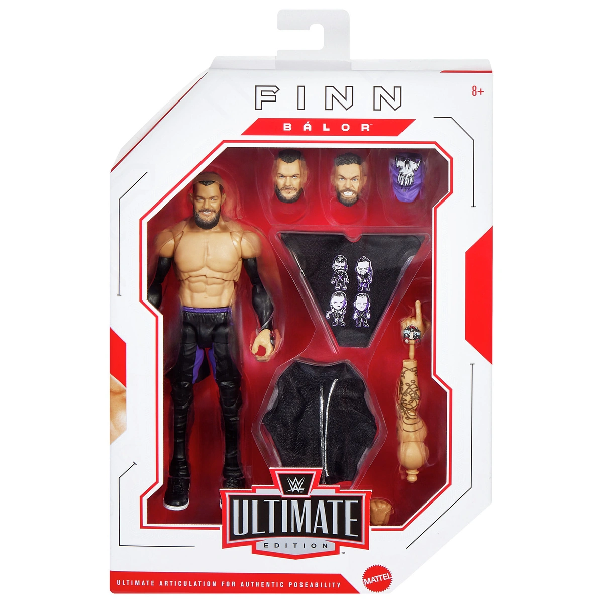 WWE Ultimate Edition Finn Balor Action Figure & Accessories
