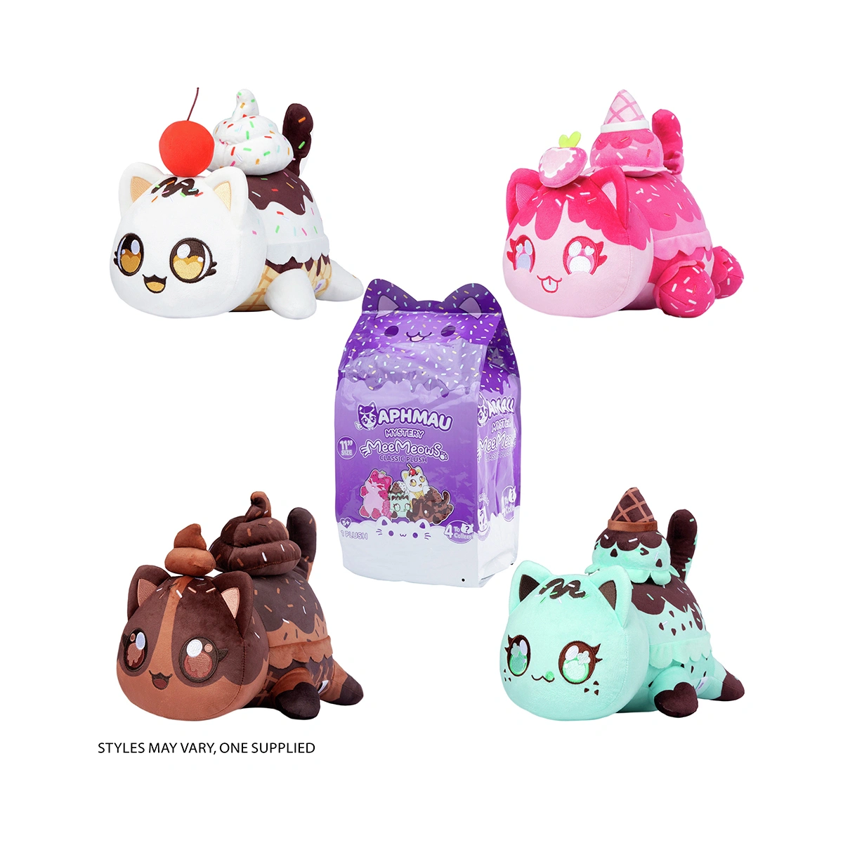 Aphmau MeeMeows 11 Inches Mystery Plush – Ice Cream