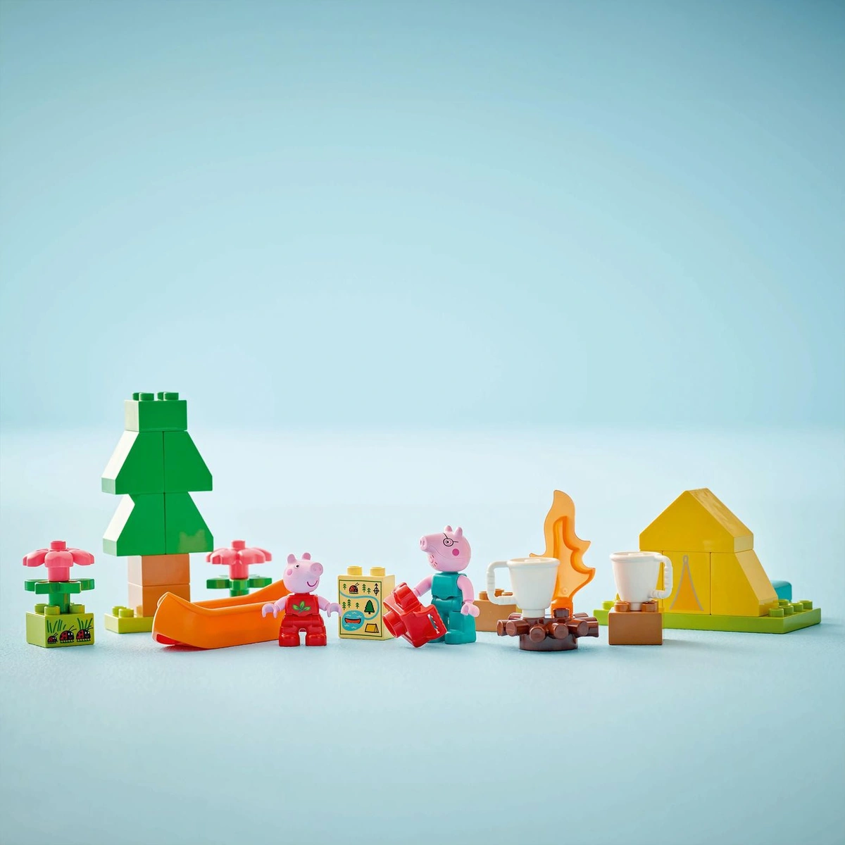 LEGO DUPLO Peppa Pig Camping Trip Toddler Learning Toy 10452
