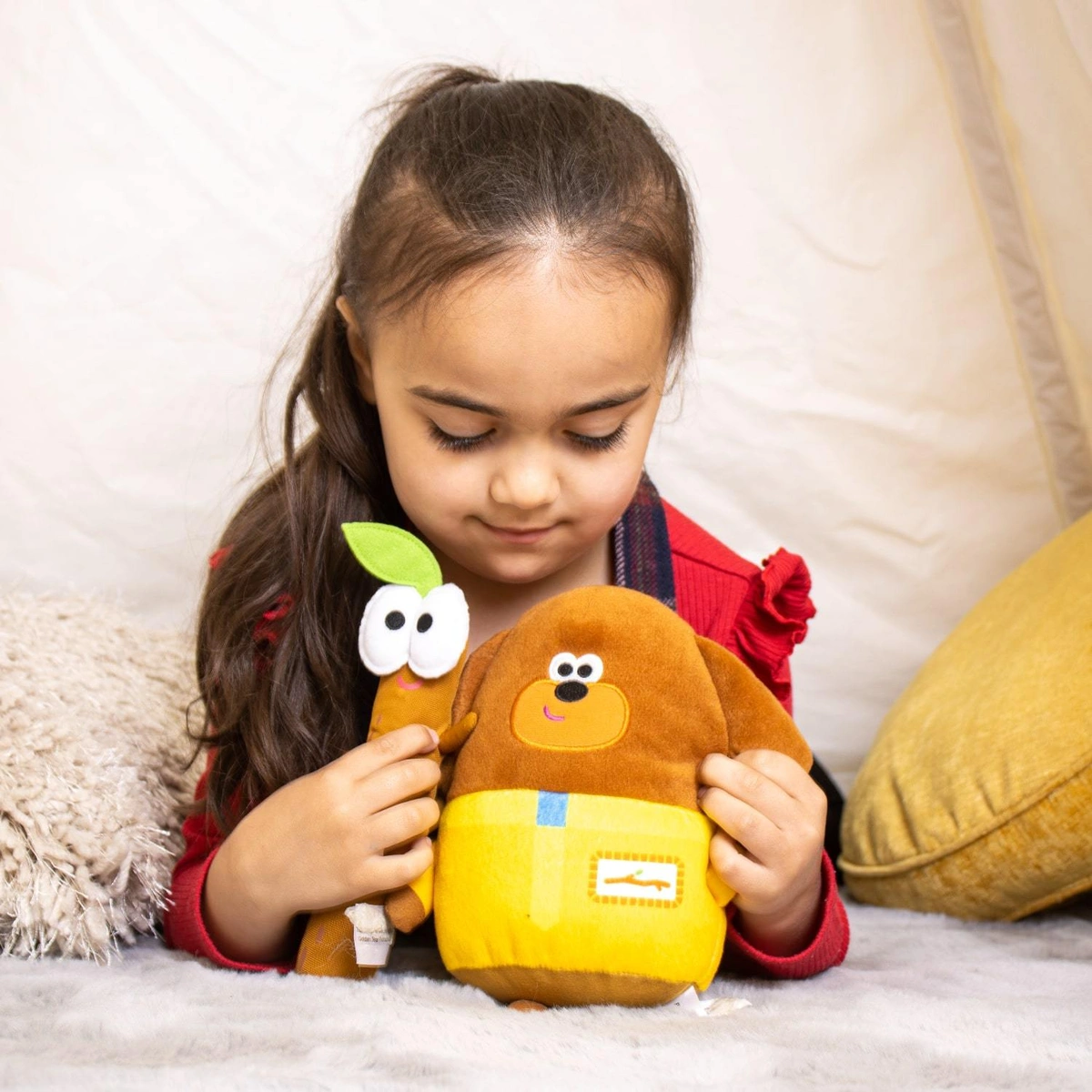 Hey Duggee and Stick Soft Toy Twin Pack